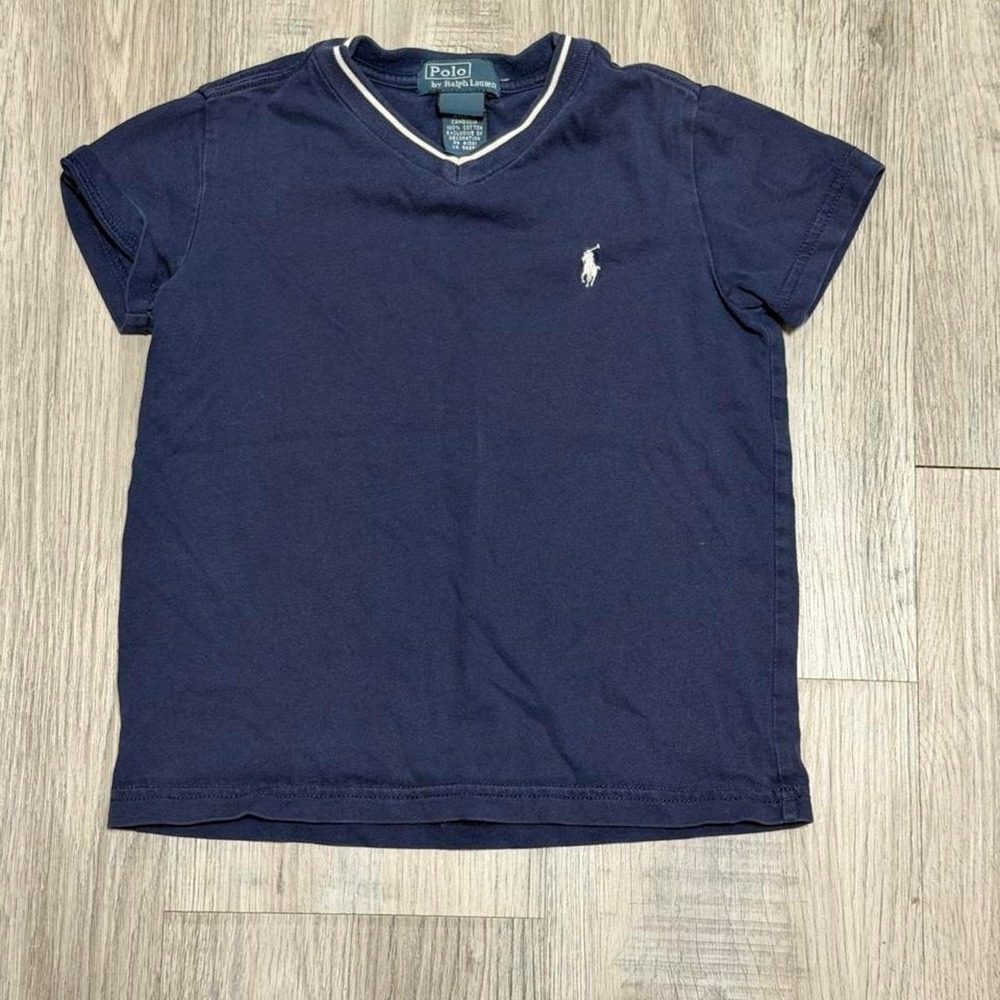 Polo Ralph Lauren V-Neck T-Shirt Kids Size 3T